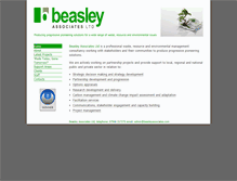 Tablet Screenshot of beasleyassociates.com